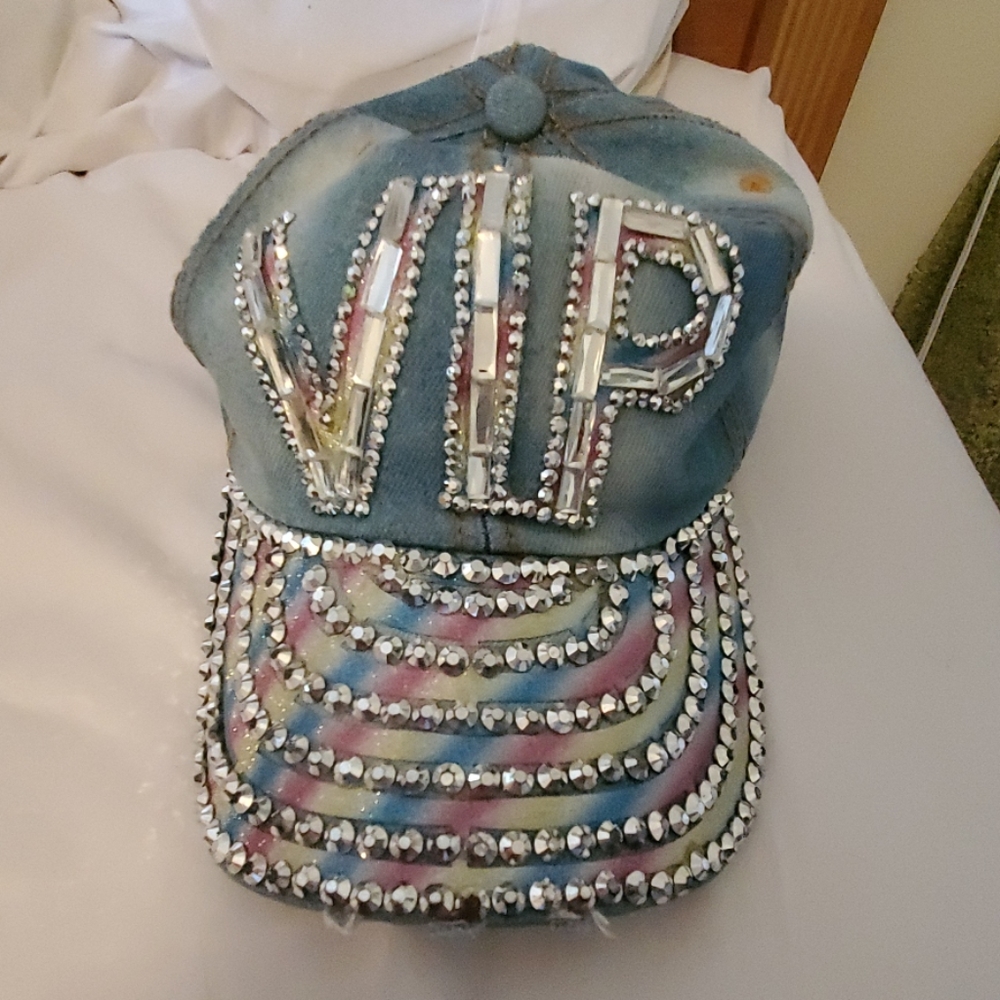 VIP bling hat